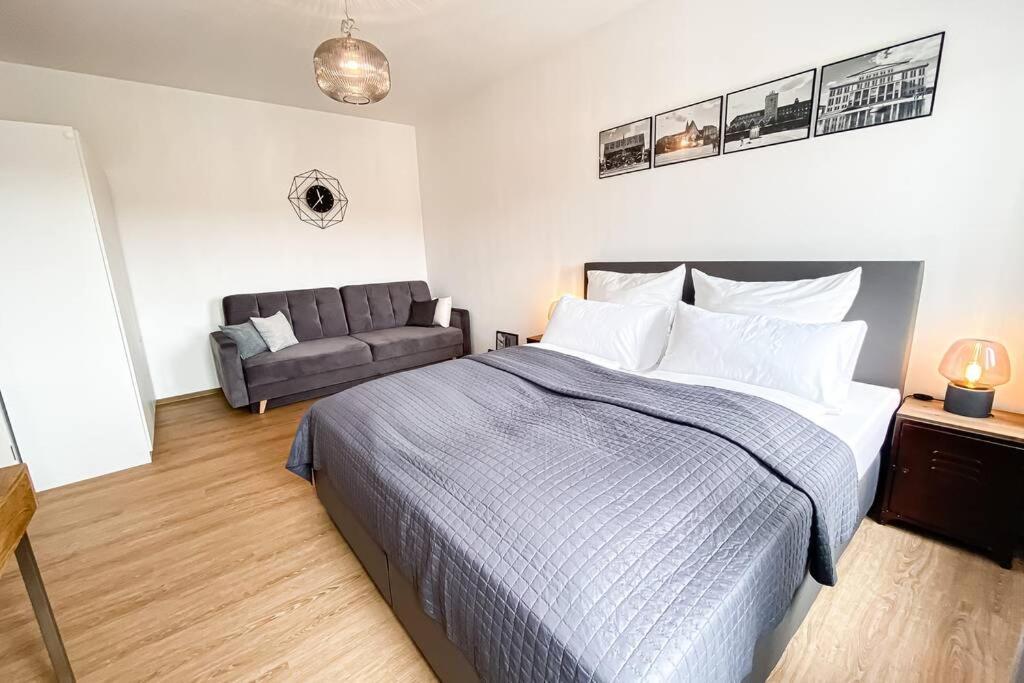 Luxus-Apartment In Leipzig Mit Privat-Parkplatz Kültér fotó