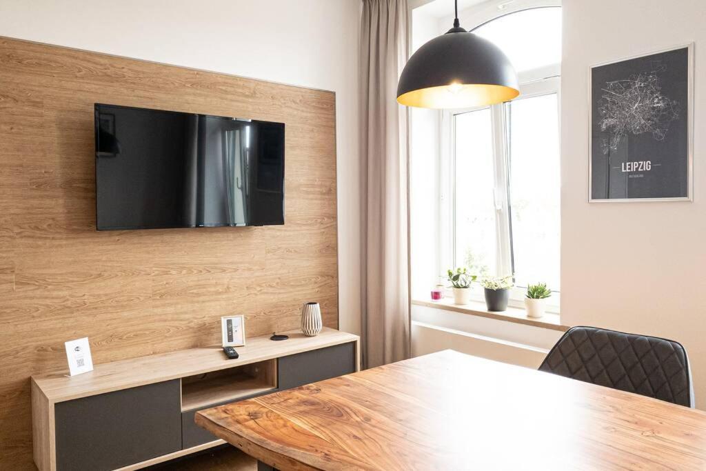 Luxus-Apartment In Leipzig Mit Privat-Parkplatz Kültér fotó