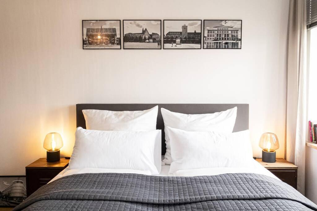 Luxus-Apartment In Leipzig Mit Privat-Parkplatz Kültér fotó