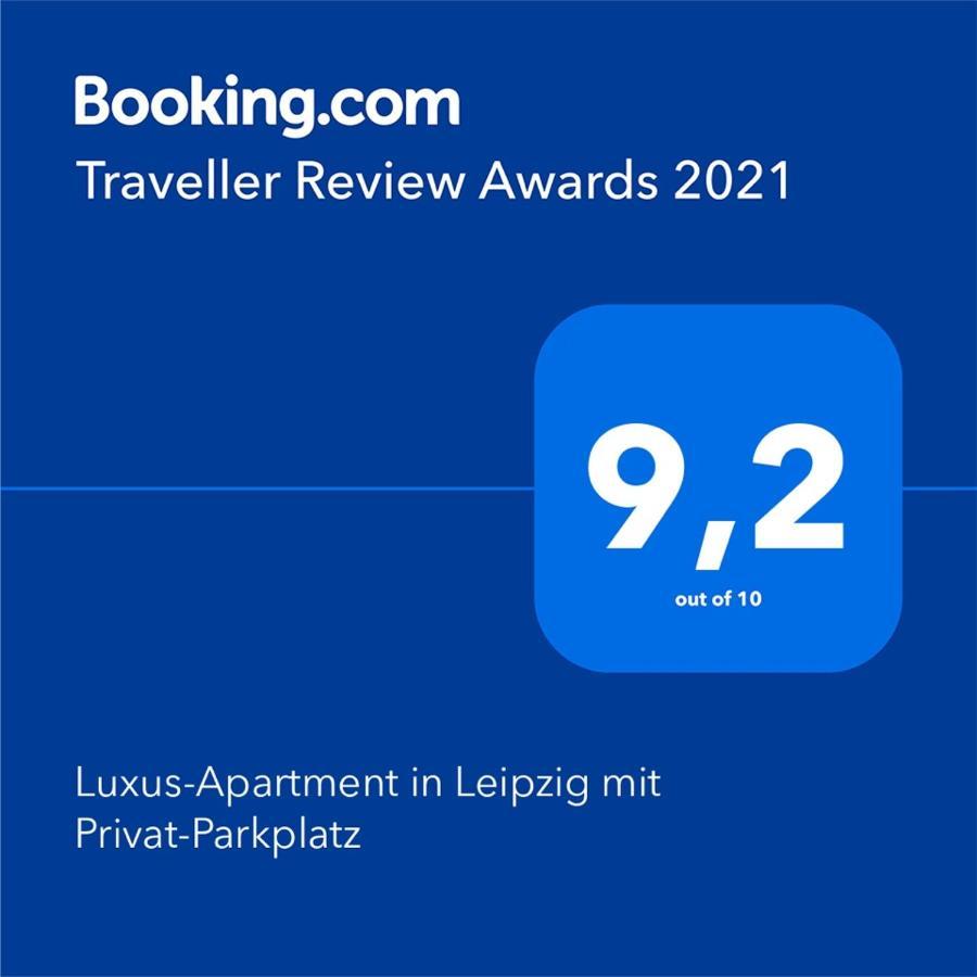 Luxus-Apartment In Leipzig Mit Privat-Parkplatz Kültér fotó